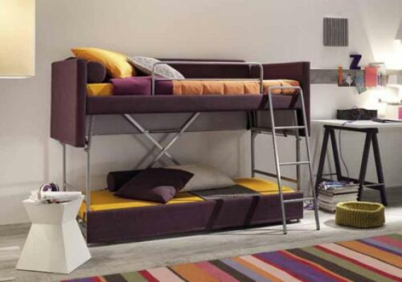 Sofa Hochbett Couch Doppelstockbett Betten Sofas Multifunktion Couch Dreisitzer