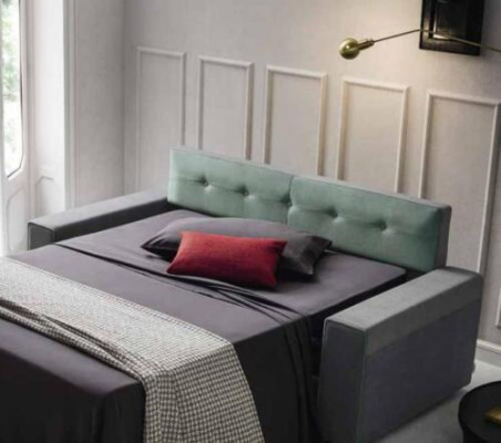 Wohnzimmer Textilsofa Grau Zweisitzer Designer Sofas Polster Sofas 2 Sitzer Neu