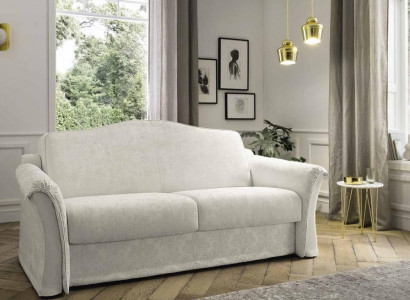 Zweisitzer Textilsofa Italienische Möbel Wohnzimmer Designer Sofas 2 Sitzer Neu