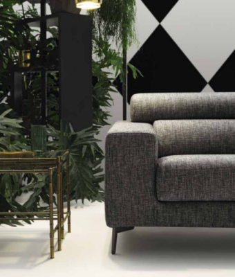 Design Polster Wohnzimmer Moderne Luxus Ecke Textil Holz Sofa L-Form alfitalia