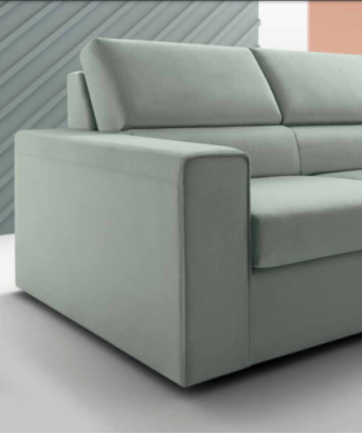 Ecksofa L-Form Möbel Leder Polstermöbel Wohnzimmer Moderne Luxus Grün alfitalia