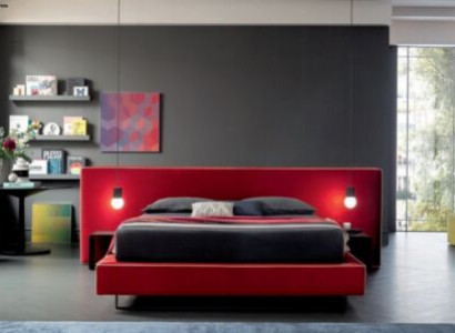 Design Luxus Doppel Hotel Betten Stoff Luxus Schlafzimmer Bett Italien Möbel Neu