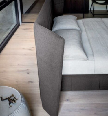 Luxus Design Bett Betten 160 x 200cm Dubai Doppel Hotel Holz Schlafzimmer Bett