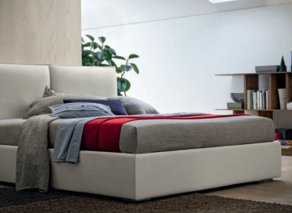 Polster Doppel Betten Holz Design Luxus Bett Schlafzimmer Italienisches Textil