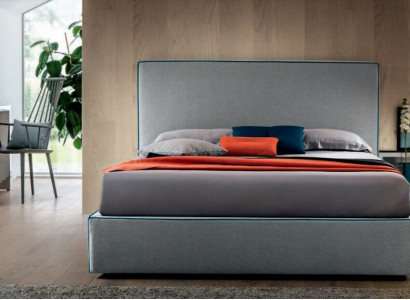 Luxus Betten Textil Hotel Polster Sitz Textil Italien Designer Bett Schlafzimmer