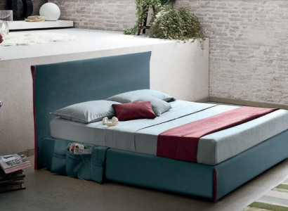 Design Hotel Möbel Italien Möbel Luxus Betten Doppelbett 180x200 cm Modern Style