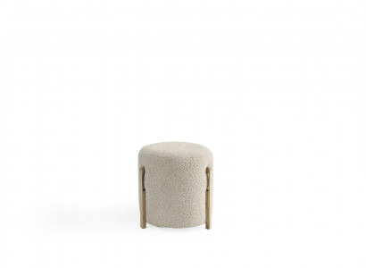 Hocker Rund Pouf Fußhocker Hocker Polsterhocker Sitzhocker Hocker 