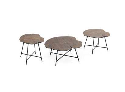 Couchtische Tische Beistelltische Wohnzimmer Set 3 tlg. Modern Luxus