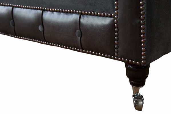 Design Couch Luxus Polstersofas Sofa 4 Sitzer Chesterfield Luxus Grau