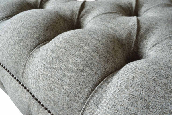 Dreisitzer Design Sofa 3 Sitzer Couchen Grau Polster Sofas Möbel Neu