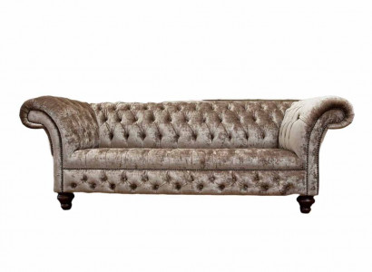 Chesterfield Sofa 3 Sitz Polster Design Couchen Sofas Modern Dreisitzer