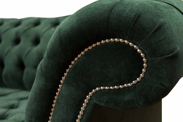 Luxus Dreisitzer Grün Sofa 3 Sitzer Sofas Sitz Design Möbel Couchen