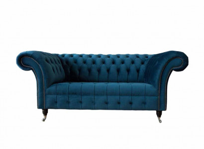 Sofa 2 Sitzer Design Sofas Polster Couchen Chesterfield Sitz Zweisitzer