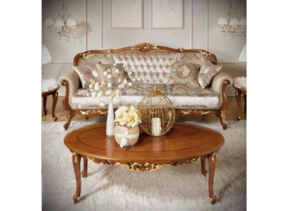 Couch Klassische Couchtisch Sofa Beistelltisch Wohnzimmer Tisch Möbel Holz Neu