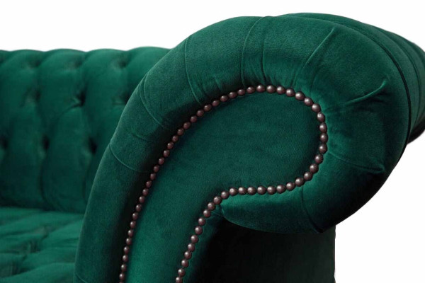 Chesterfield Zweisitzer Sofa 2 Sitzer Design Sofas Polster Moderne Sitz Stoff