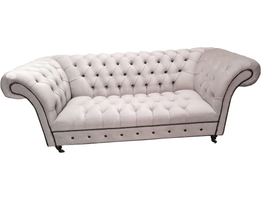 Chesterfield Sofa Dreisitzer Sofas Polster Textil Couchen Modern