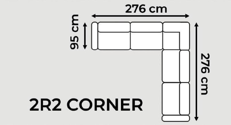 Modern Ecksofa Sofa Stil Grau Sofa Polster Stoff Textil Möbel L-Form Couchen