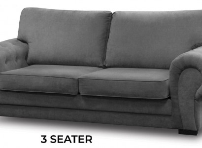 Luxus Sofa Couch Gepolsterte Sofas Polster Möbel Dreisitzer Stoff Samt