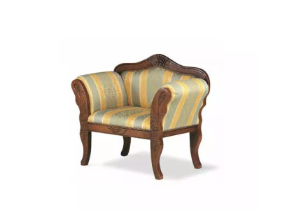 Klassischer Sessel Designer Einsitzer Neu Polstermöbel Wohnzimmer Möbel