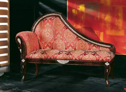 Wohnzimmer Chaiselounge Polster Stoff Textil Luxus Sitzmöbel Neu