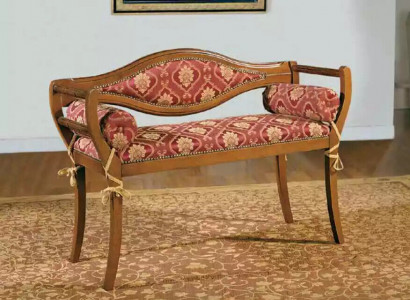 Klassische Sitzbank Designer Polster Bank Wohnzimmer Polsterbank Neu