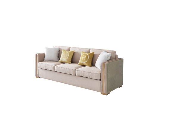 Dreisitzer Couch Polster Design Sofa Deko Moderner 3er Sofas Zimmer Möbel