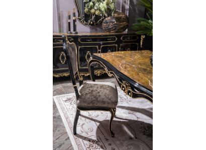 Esszimmerstuhl Luxus Klassische Stühle aus Holz Design Holzstuhl Möbel