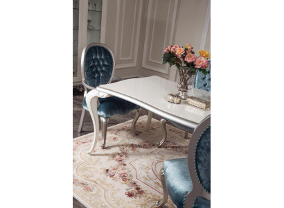 Turkis Grauer Stuhl Chesterfield Holz Stühle Armlehne Esszimmer Möbel