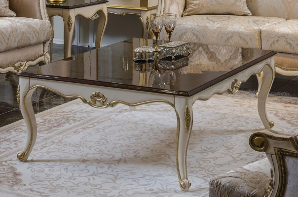 Couchtisch Kaffee Tische Wohnzimmer Massiv Beistell Luxus Couch tisch