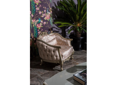 Luxus Einsitzer Sessel Couch Polster Möbel Relax Club Designer Sofa Neu