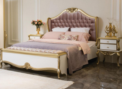 Chesterfield Bettrahmen Design Polster Luxus Bett Schlafzimmer Betten Rosa