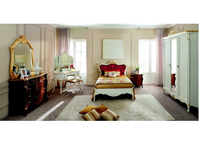 Italienische Möbel Design Luxus Bett Doppelbett Stil Barock Betten Klassische