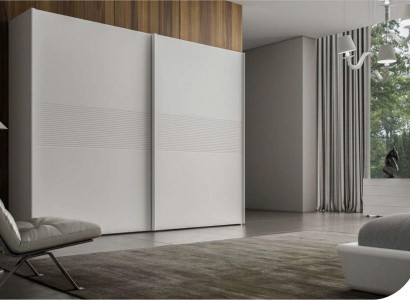 Weißer Kleiderschrank Schiebtüren Schlafzimmermöbel Luxus Echtholzmöbel