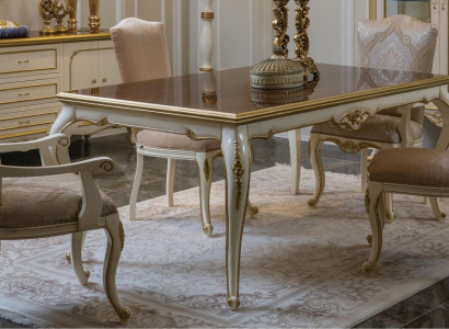 Esszimmer Esstisch Stuhl Set Gruppe Garnitur Tisch Tische Garnitur Luxus 5tlg.