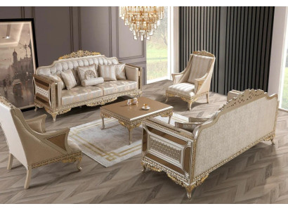 Sofagarnitur 3311 Sitzer Wohnzimmer Set Modern Set Neu Luxus Möbel