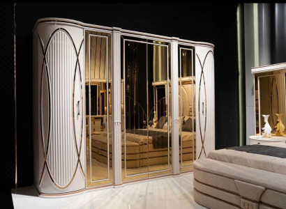 Kleiderschrank weiß Schlafzimmer Material Holz Schrank Holz Schrank