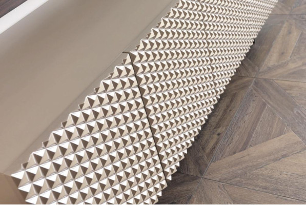 TV Wand Paneel Verkleidung Holz Luxus rtv Wohnzimmerwand Fernseh Möbel