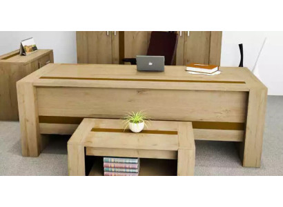 Designer Brauner Schreibtisch Luxus Büro Möbel Arbeitszimmer Modern