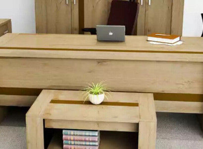 Designer Brauner Schreibtisch Luxus Büro Möbel Arbeitszimmer Modern