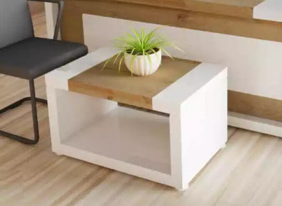 Designer Weißer Couchtisch Luxus Holz Tisch Wohnzimmer Möbel Ablagetisch