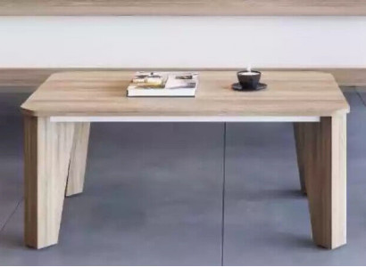 Designer Hellbrauner Couchtisch Holzmöbel Beistelltische Luxus Möbel