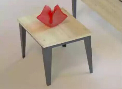 Designer Luxus Brauner Couchtisch Ablage Holzmöbel Moderne Büromöbel