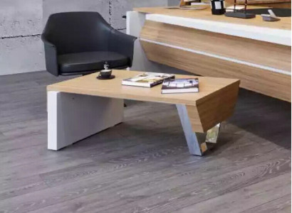 Moderner Beistelltisch Holzmöbel Büro Designer Tisch Couchtisch Luxus