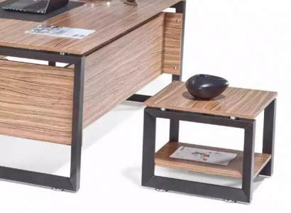 Brauner Quadratischer Couchtisch Luxus Holz Möbel Wohnzimmer Design 