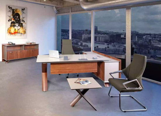 Eckschreibtisch Büro Einrichtung Zimmer Möbel Design Schreibtische Möbel