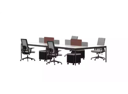 Moderner Großer Arbeitstisch Büromöbel Laptoptisch Büroarbeitsfläche