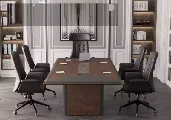 Massivholz Konferenztisch Besprechungstisch Büromöbel Designer Tische