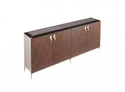 Sideboard Moderner Schrank Anrichte Büromöbel Holz Metall Möbel Luxus