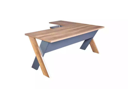 Luxus Schreibtisch Holz Tische Büro Tisch Designer Tische Braun neu