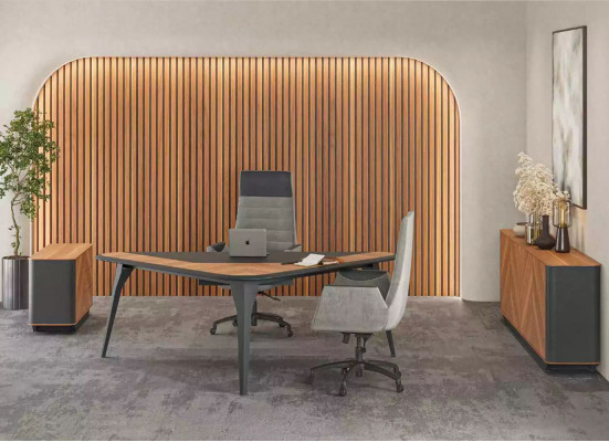 Büro Kommode Holz Schrank JV Möbel Holzkommode Moderne Braun Holz